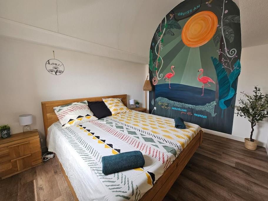 Charmant Duplex, Ambiance Nature avec vue sur les bateaux Apartment in Gruissan