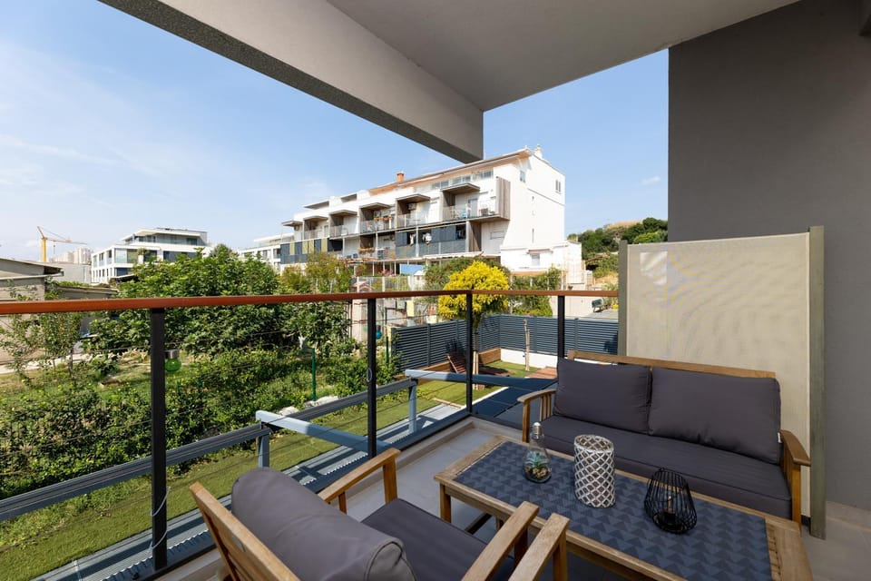 Property building, Day, View (from property/room), Balcony/Terrace, Seating area