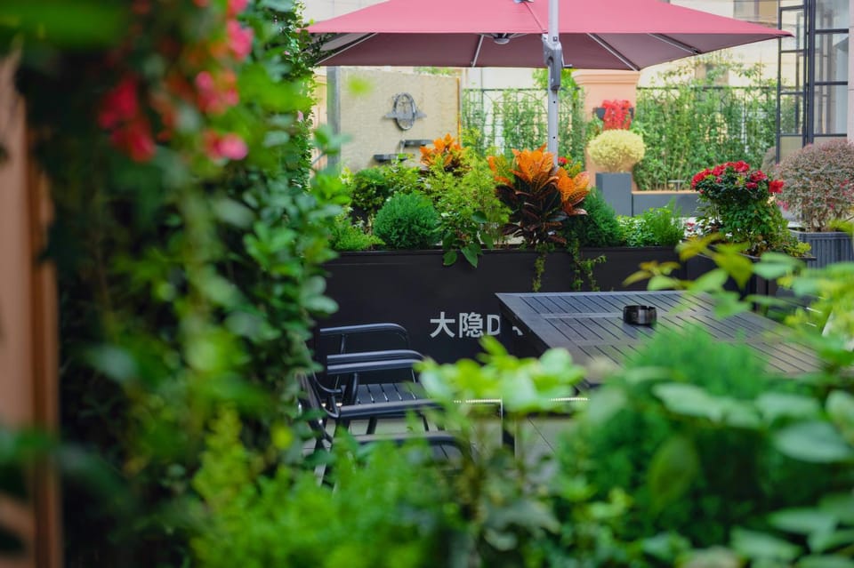 Dayin Serene Garden Hotel -People's Square & Nanjing Road-Large Social Area -Bar -Café -Gym -Free Laundry Luggage Storage -24H Front Desk-English Service Hotel in Shanghai