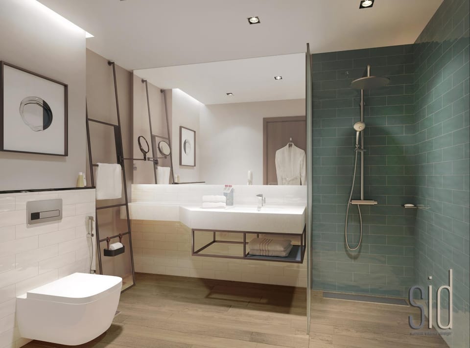Shower, Toilet, Bathroom, towels