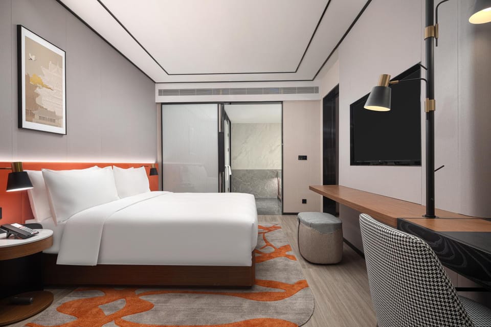 Photo of the whole room, Decorative detail, Bedroom