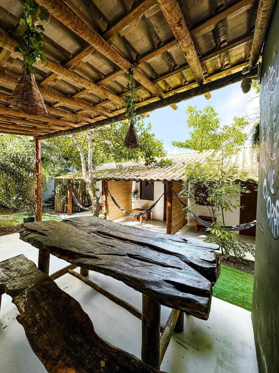 Patio, Spring, Garden, Dining area, Garden view