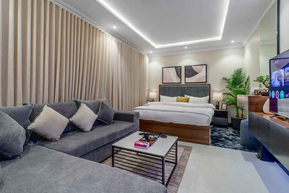 Living room, Bedroom