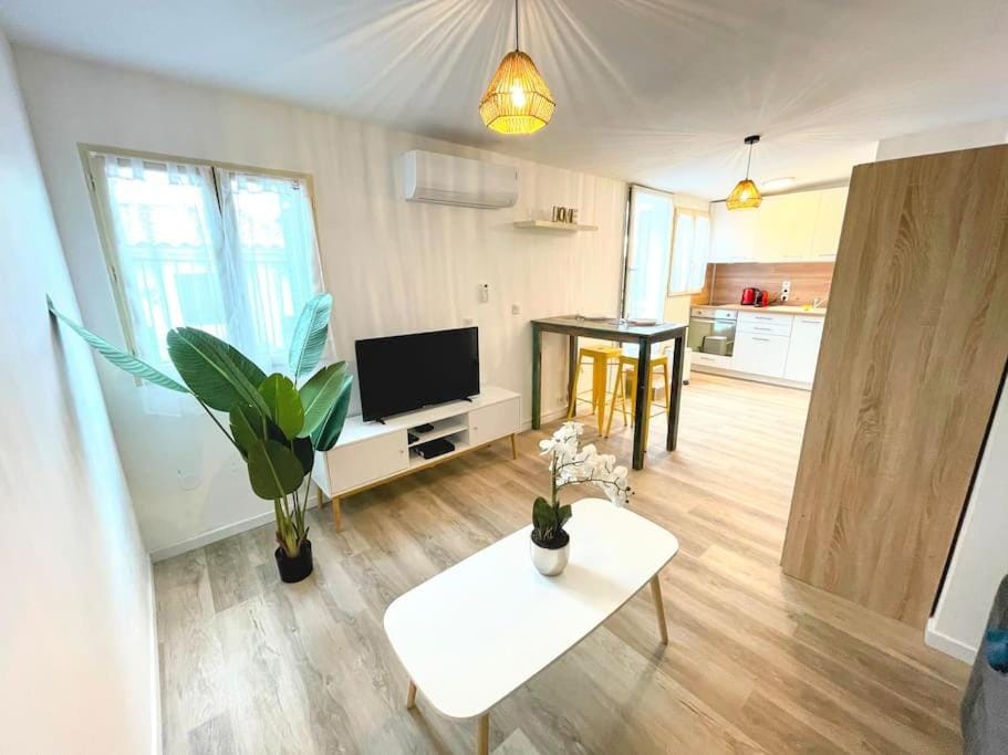 Studio cosy - 2 pers - Béziers - Centre - Terrasse - Clim Apartment in Béziers