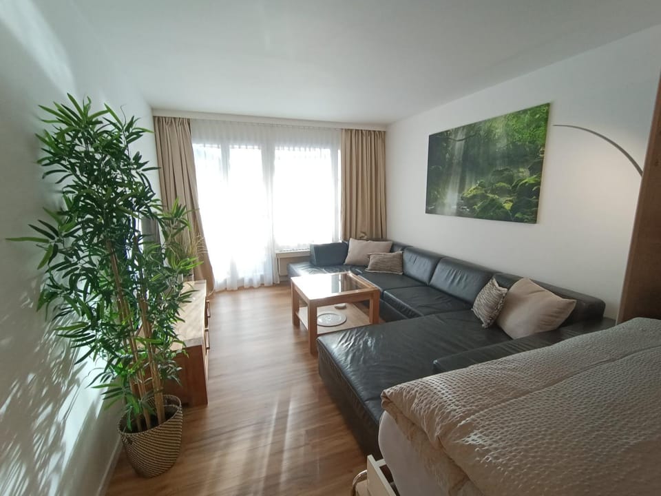 Grosszügige 3 Schlafzimmer Wohnung mit privatem Garten neben Jakobshornbahn Apartment in Davos