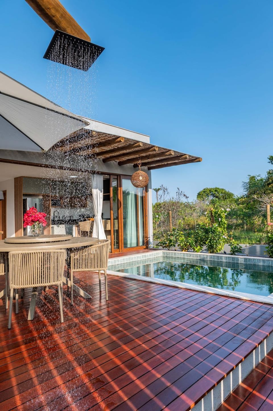 Patio, Pool view, Swimming pool
