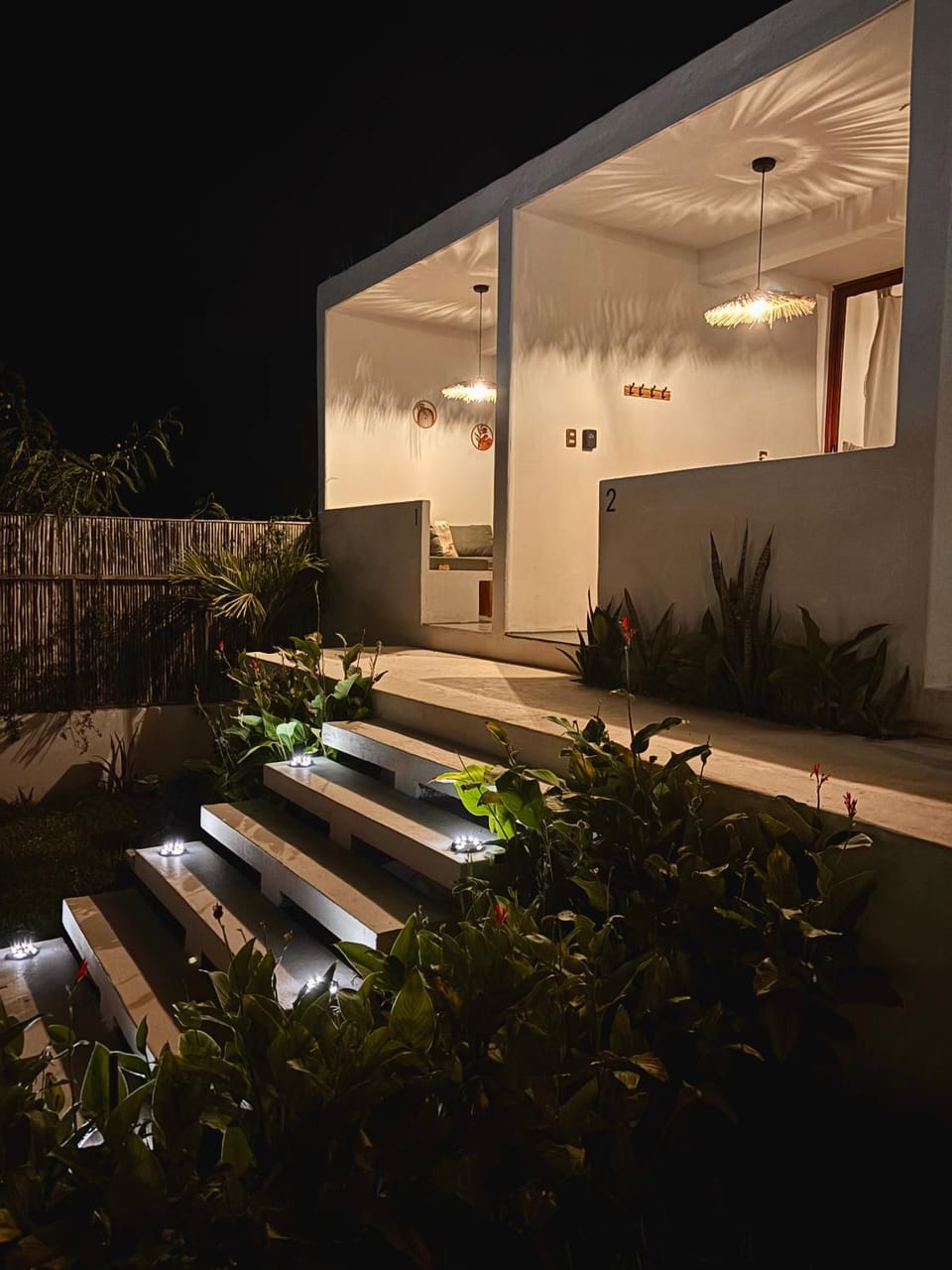 Night, Garden, Balcony/Terrace, Garden view