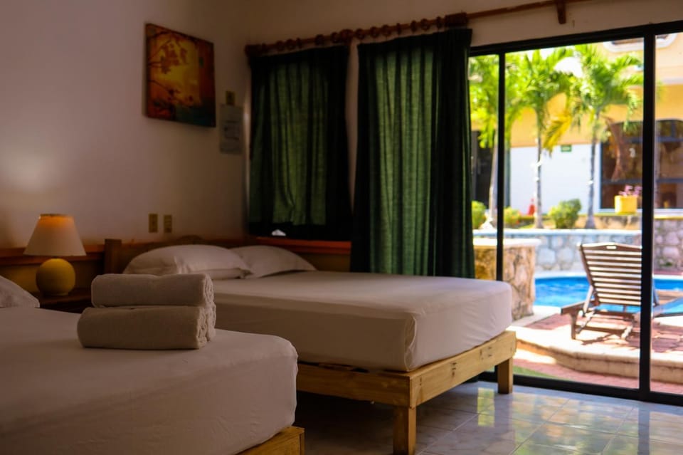 Photo of the whole room, Pool view, sunbed