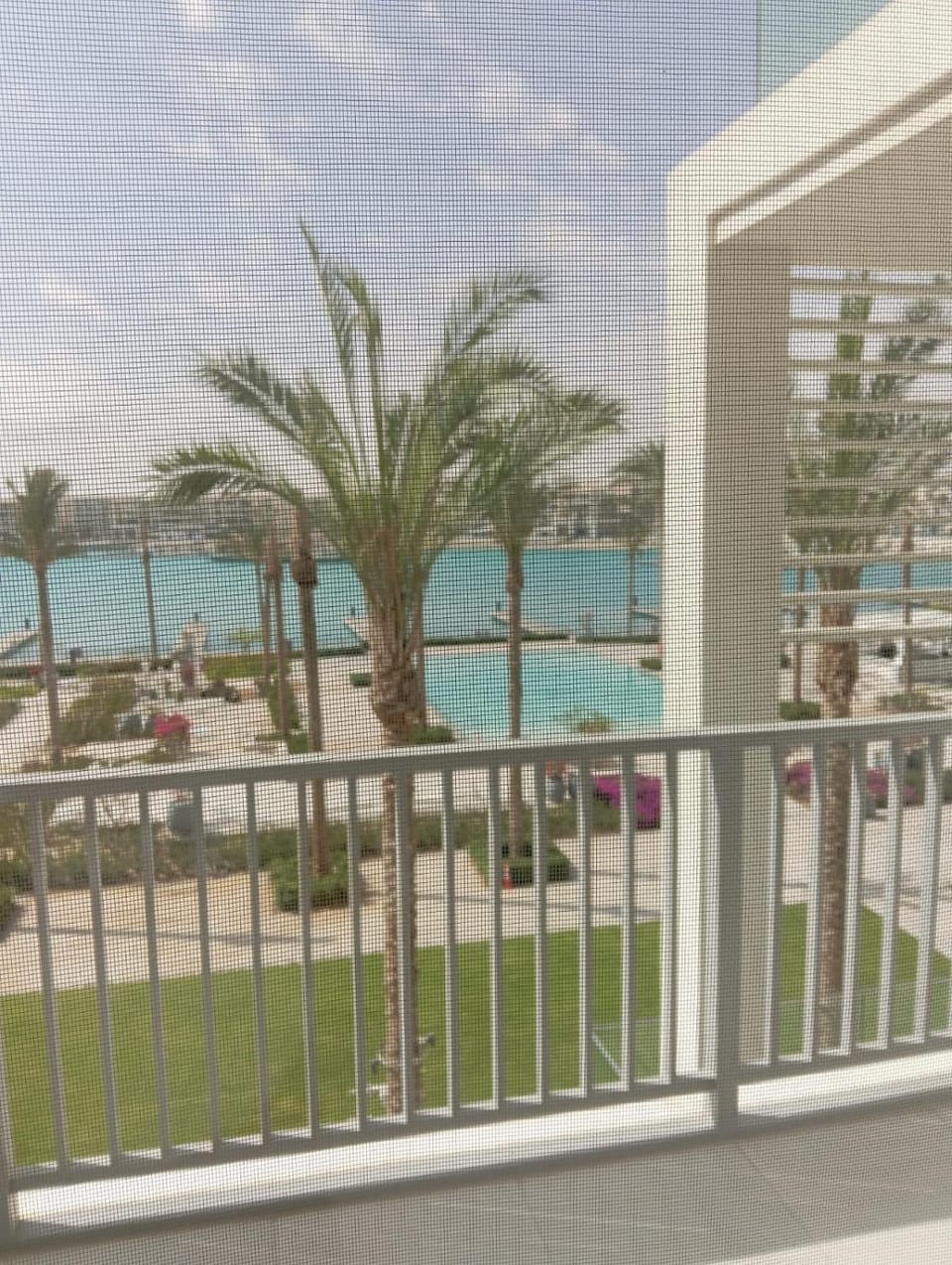 Patio, Natural landscape, Balcony/Terrace, Pool view, Sea view, Swimming pool