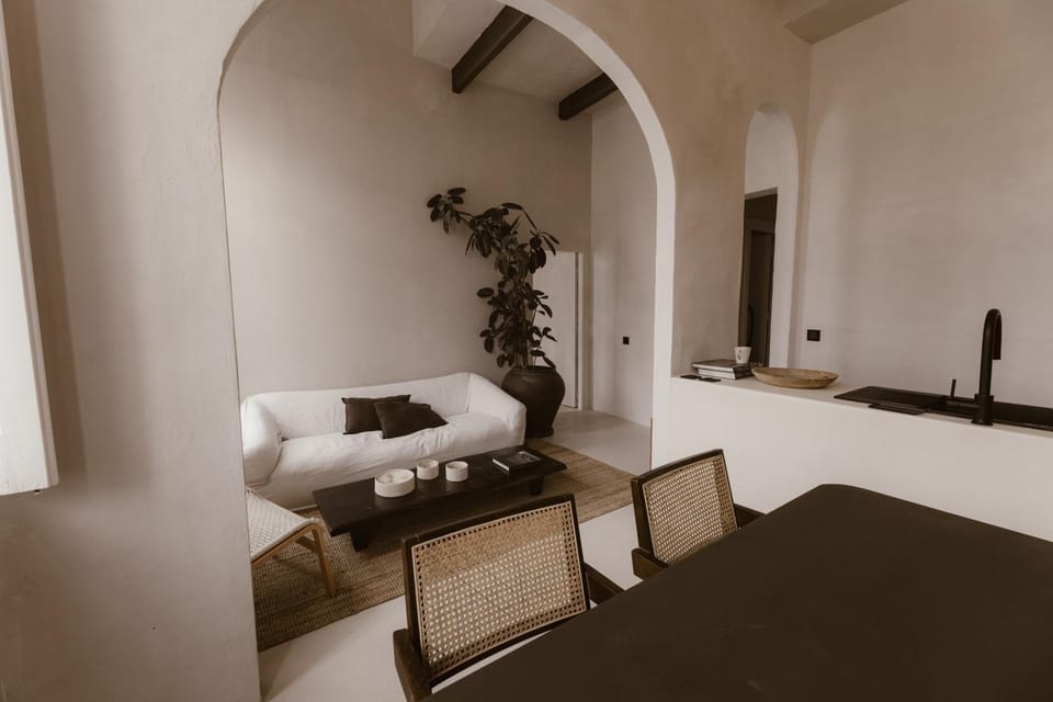 Beige Tranquil Escape by the Sea Apartment in Matosinhos