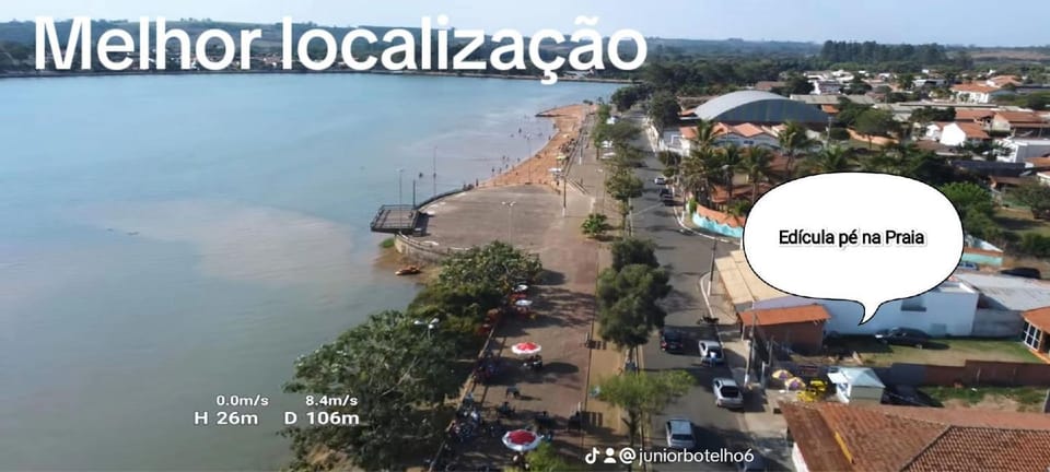 Edicula Pé na Praia House in State of São Paulo