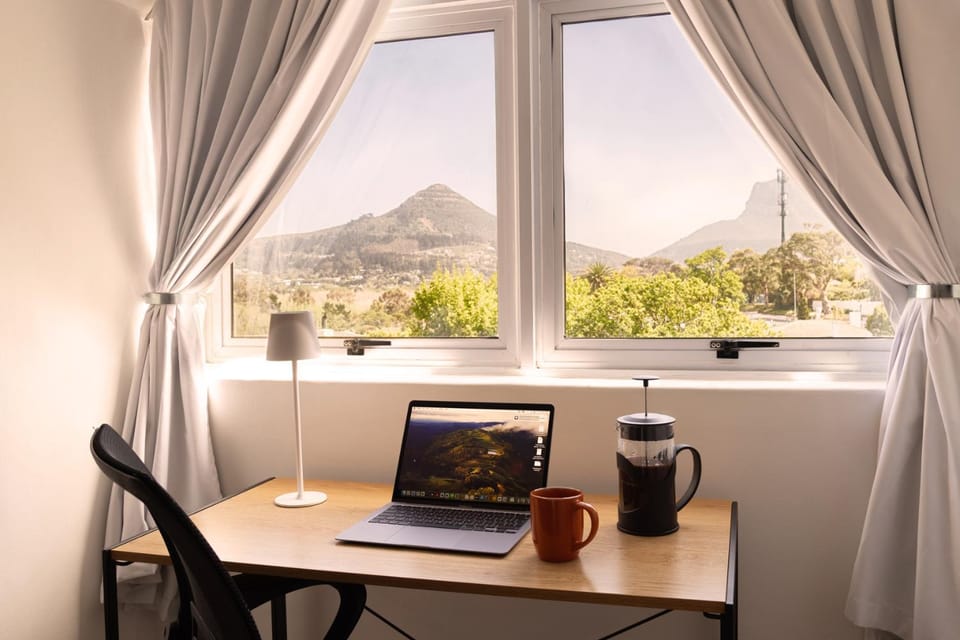 Natural landscape, Seating area, Mountain view