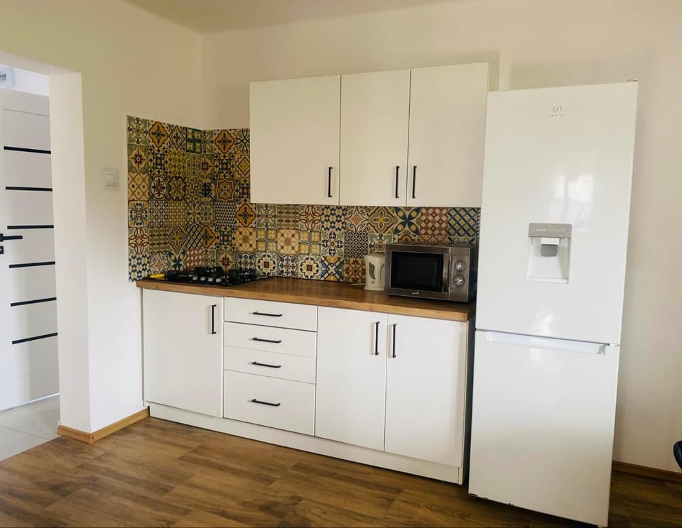 Kitchen or kitchenette, oven, stove