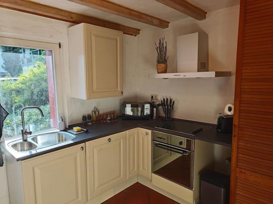 Coffee/tea facilities, Kitchen or kitchenette, dishwasher, stove, toaster