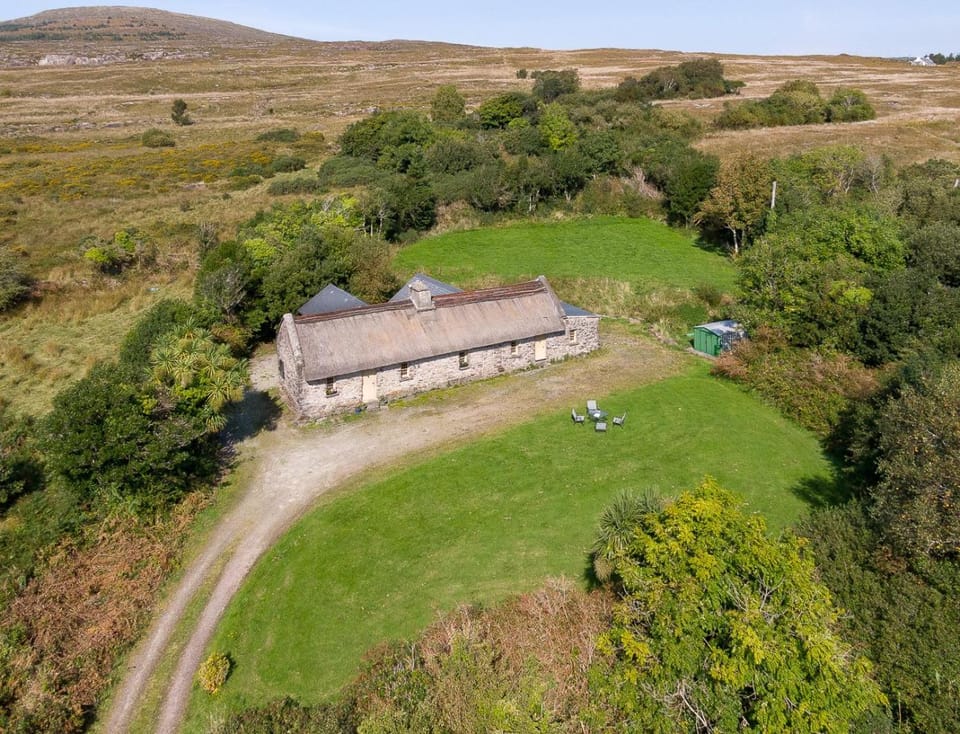 Property building, Day, Natural landscape, Bird's eye view, Garden
