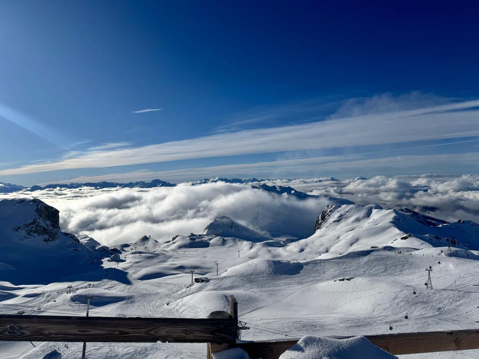 Natural landscape, Winter, Mountain view