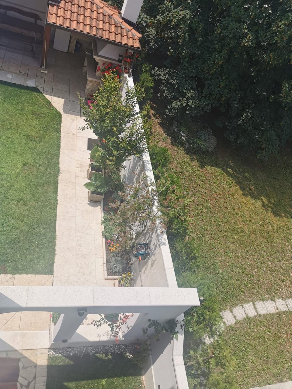 Patio, Garden view