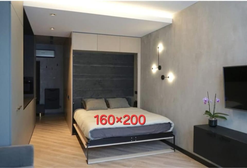 Communal lounge/ TV room, Bed, Photo of the whole room, Bedroom