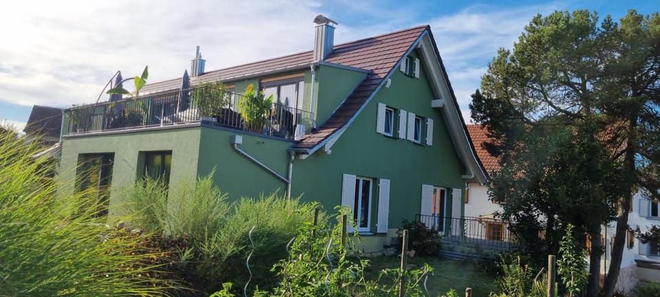 Property building, Garden view