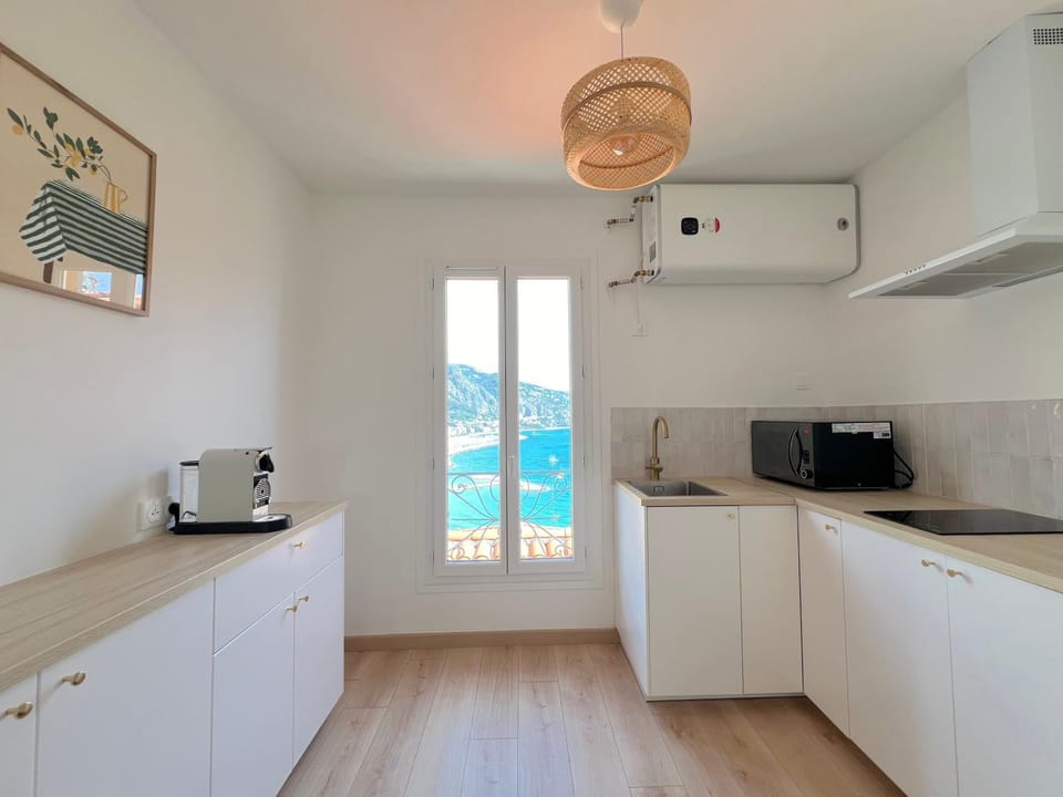 Sea view, kitchen