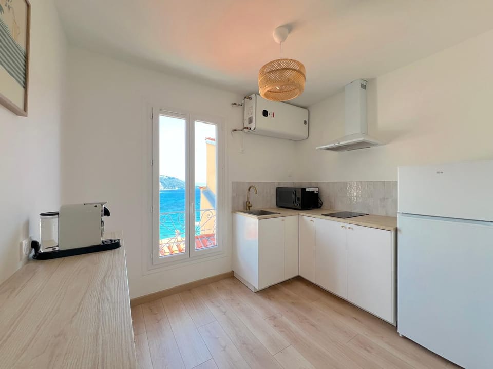 Sea view, kitchen