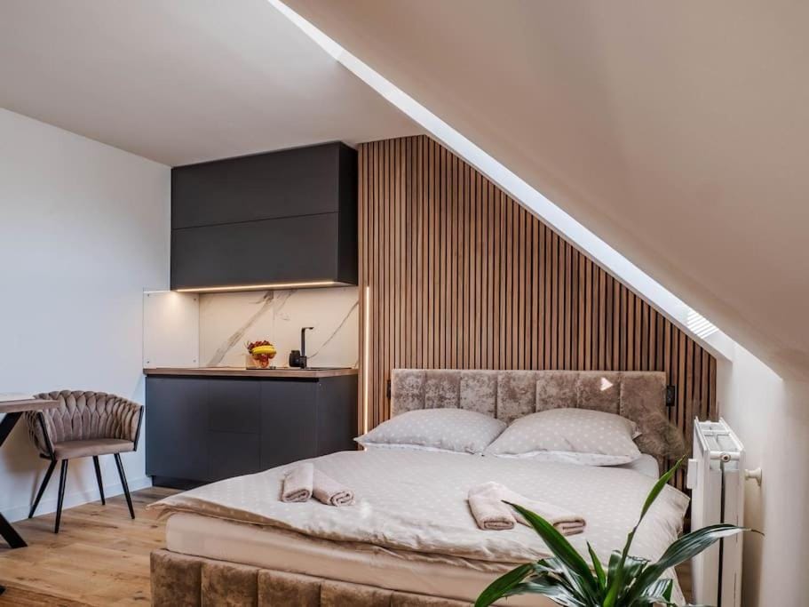 Kitchen or kitchenette, Bedroom