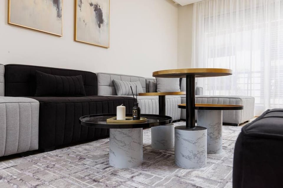 Elegant 2BR in Hay Riad - New Furnishings & Design Apartment in Rabat