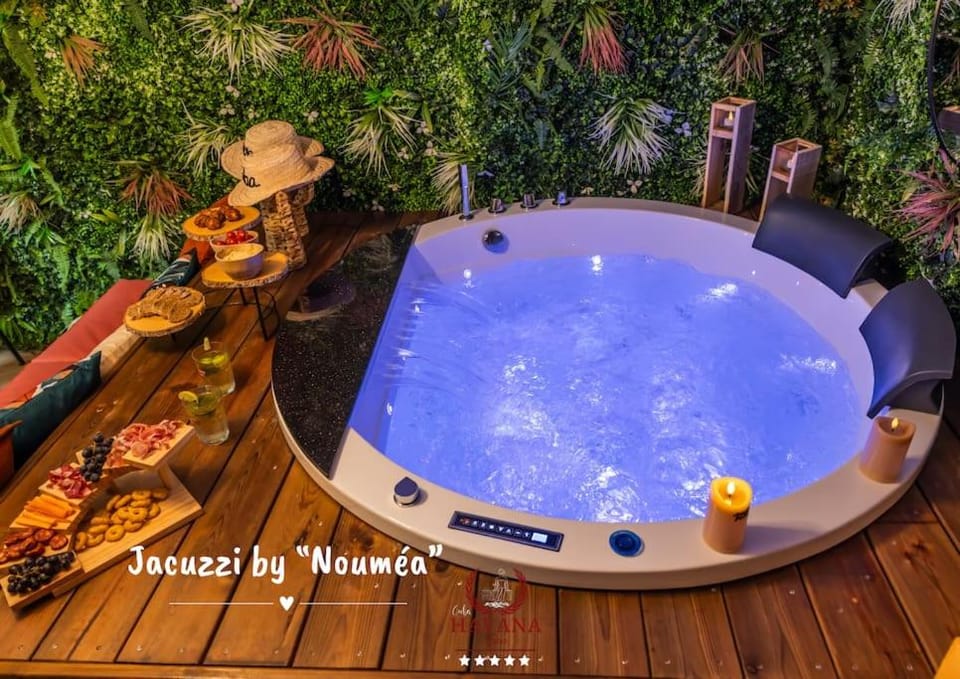 Loft "Havana Spa" Cuba Jacuzzi Sauna Bar à cocktails Apartment in Saint-Étienne