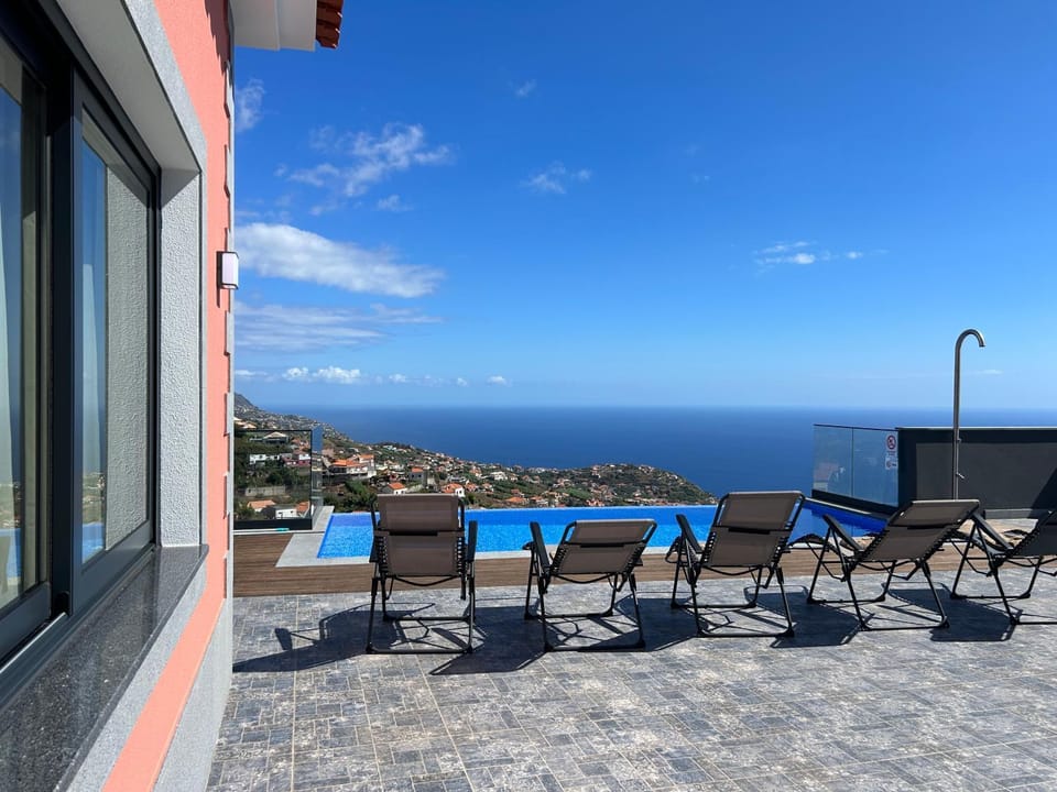 Patio, Natural landscape, View (from property/room), Sea view, sunbed