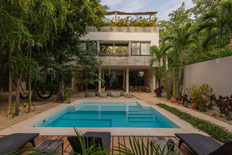 Patio, Garden, Swimming pool, Swimming pool