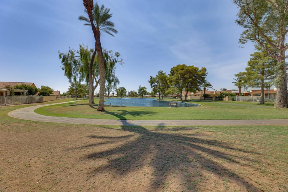Private Putting Green & Patio: Sun Lakes Home! House in Sun Lakes