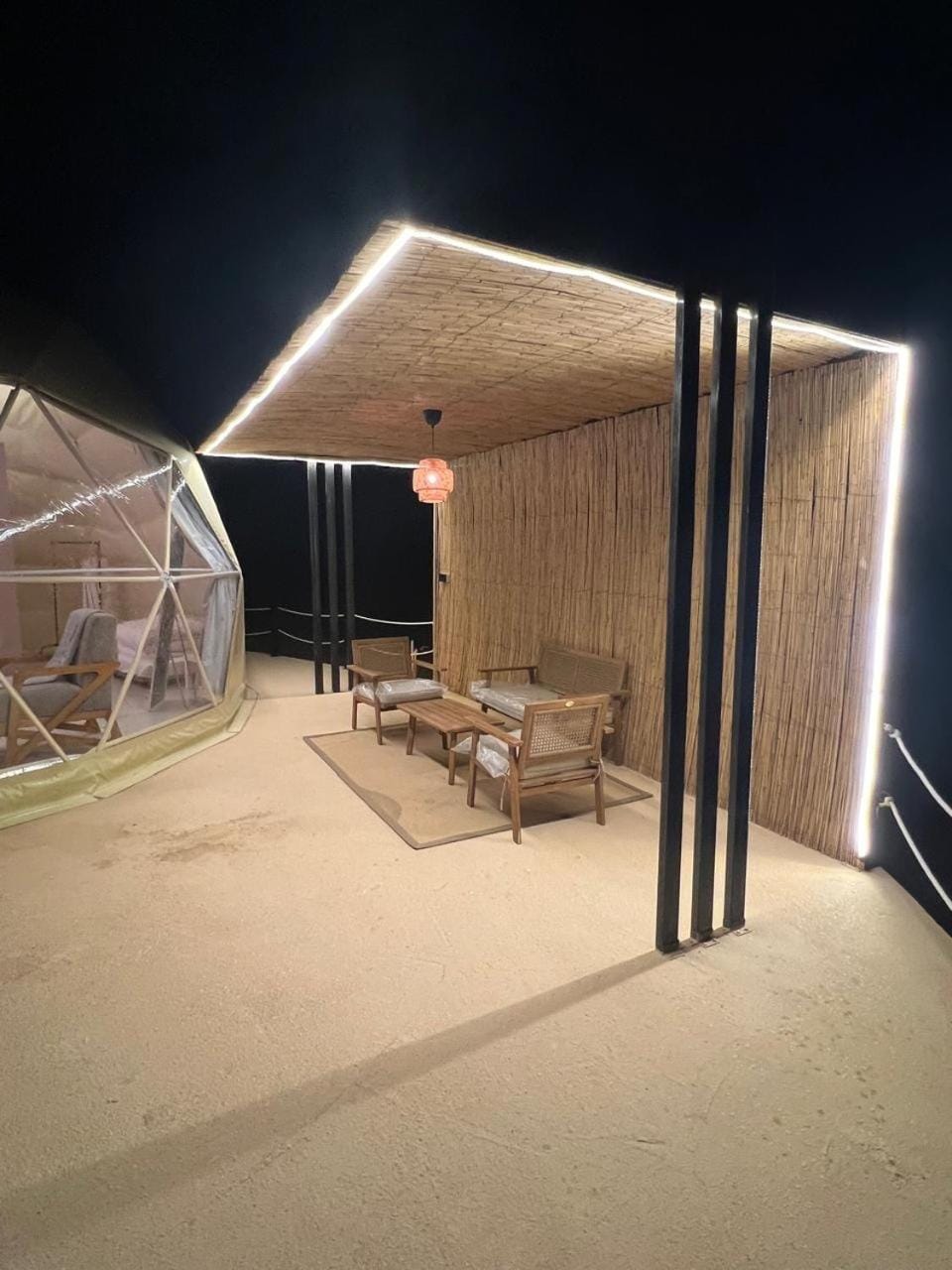 Sunset domes private camp Hotel in Oman