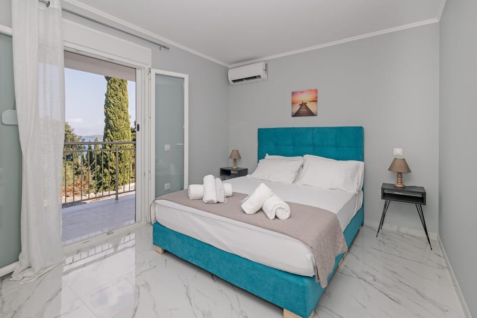 The Iconic Sea View Cottage House in Corfu, Greece