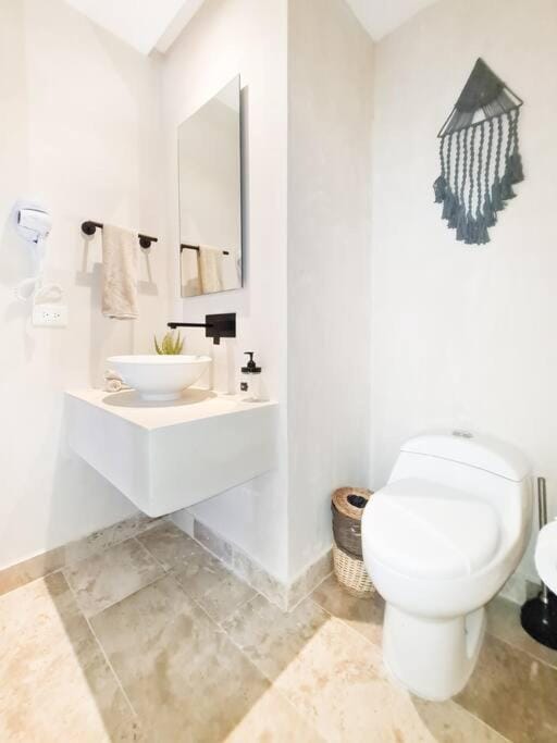 Tequila Sunrise103 plunge pool Beach Access Apartment in Tulum