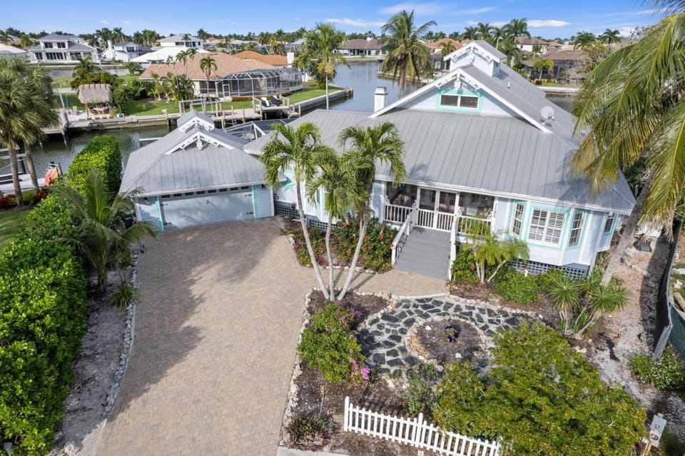 Waterfront Whimsy House in Marco Island
