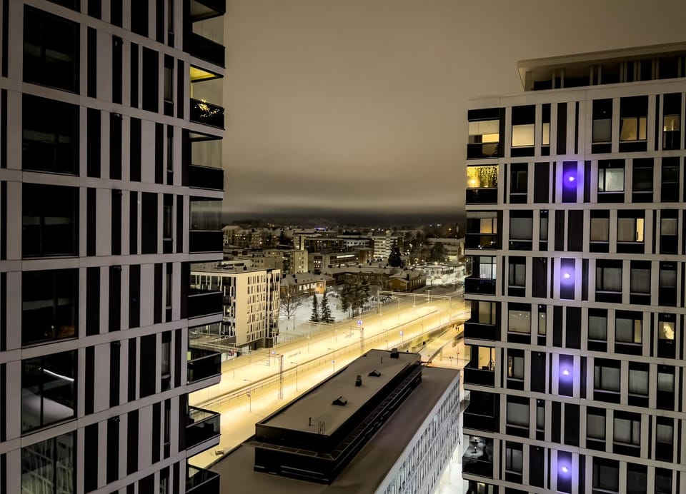 Night, City view