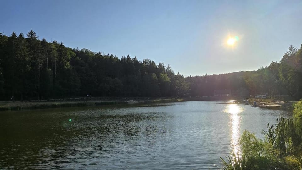 Natural landscape, Lake view