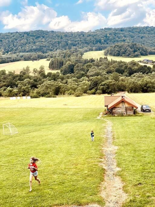 Polanka Beskid Niski cute cabin with spectacular views Cabin in Lesser Poland Voivodeship