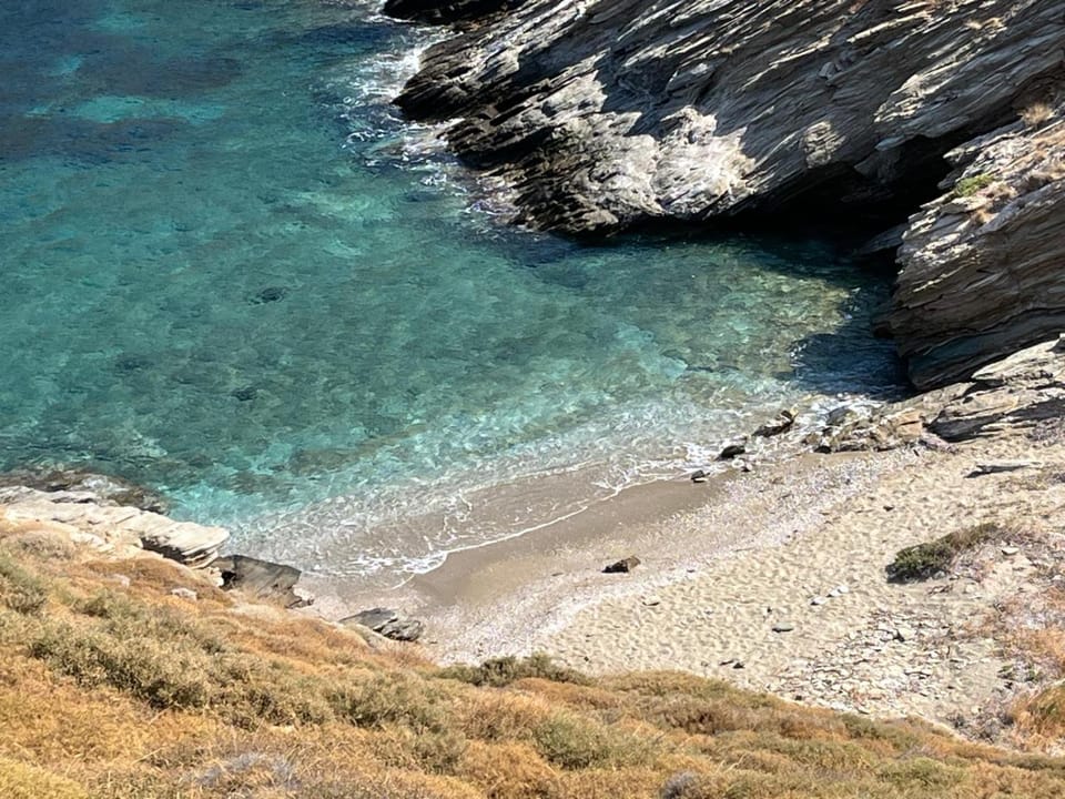 House by the sea in Kea Cyclades House in Kea-Kythnos