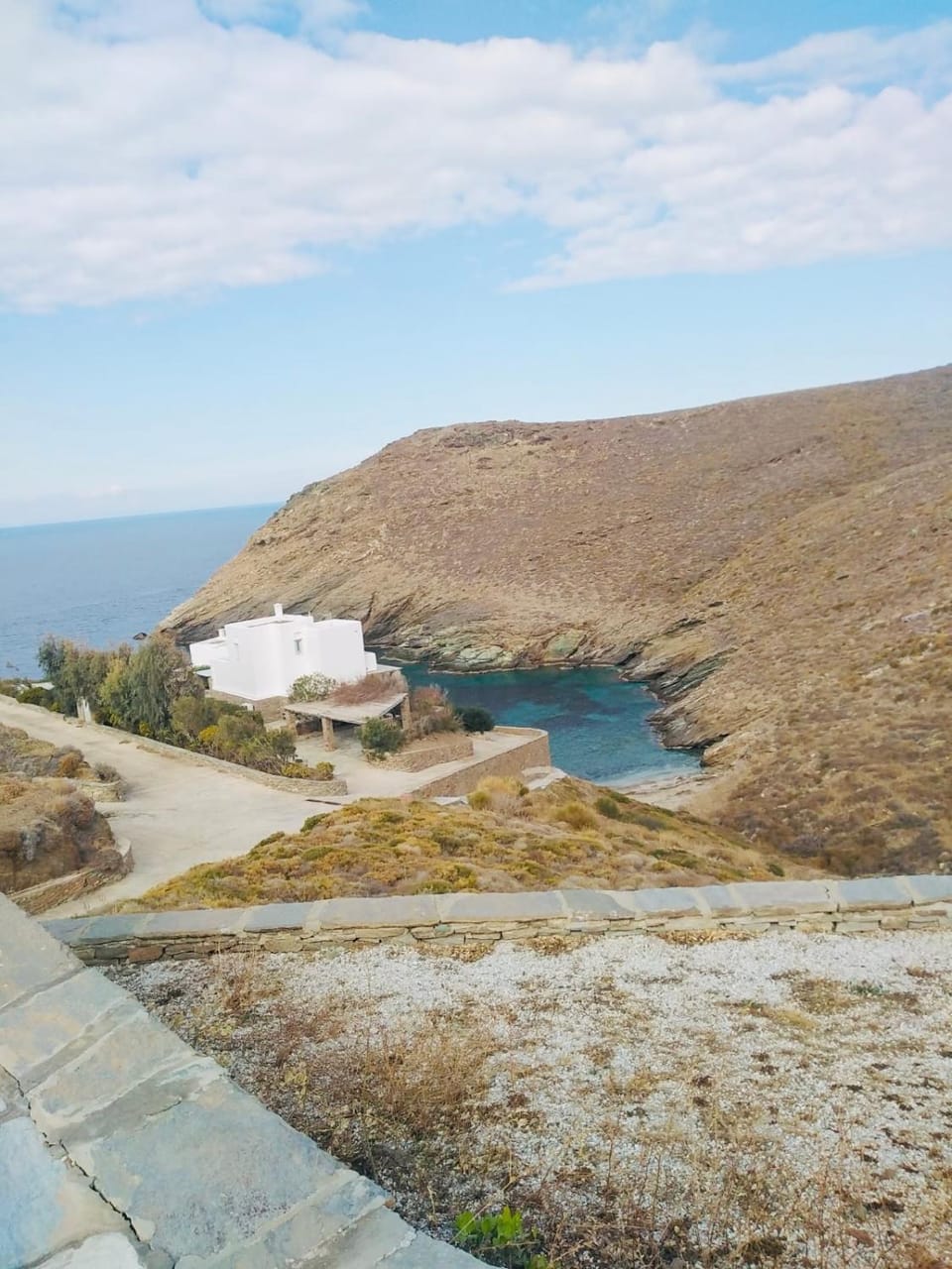 House by the sea in Kea Cyclades House in Kea-Kythnos