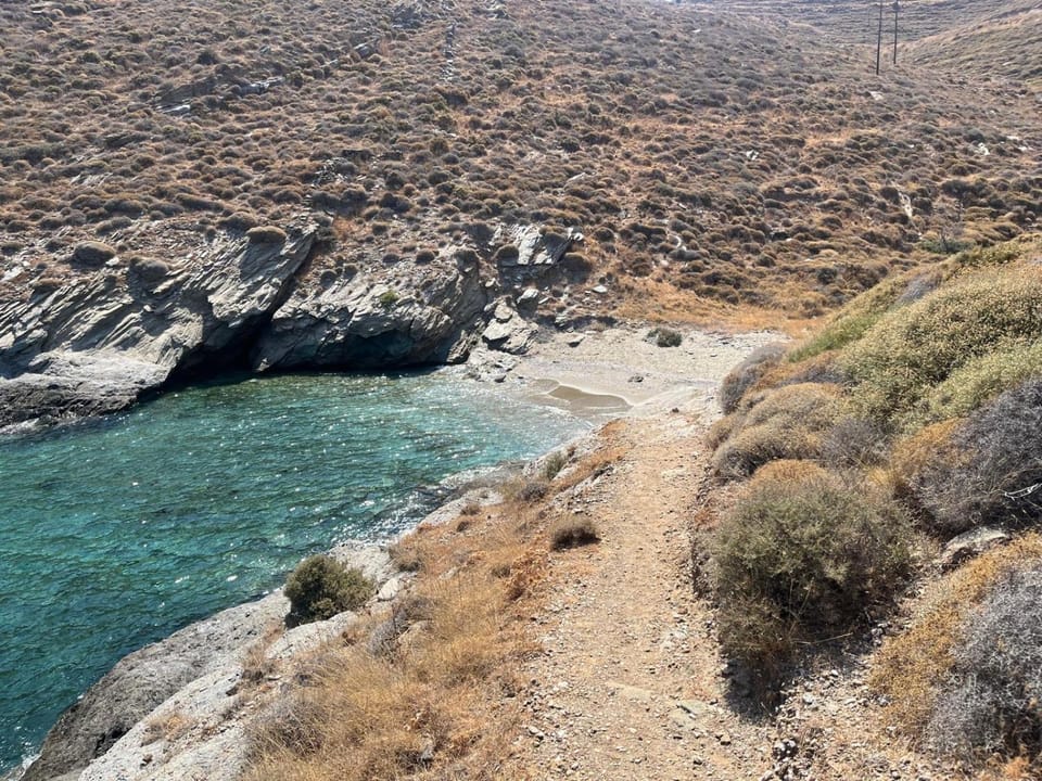 House by the sea in Kea Cyclades House in Kea-Kythnos