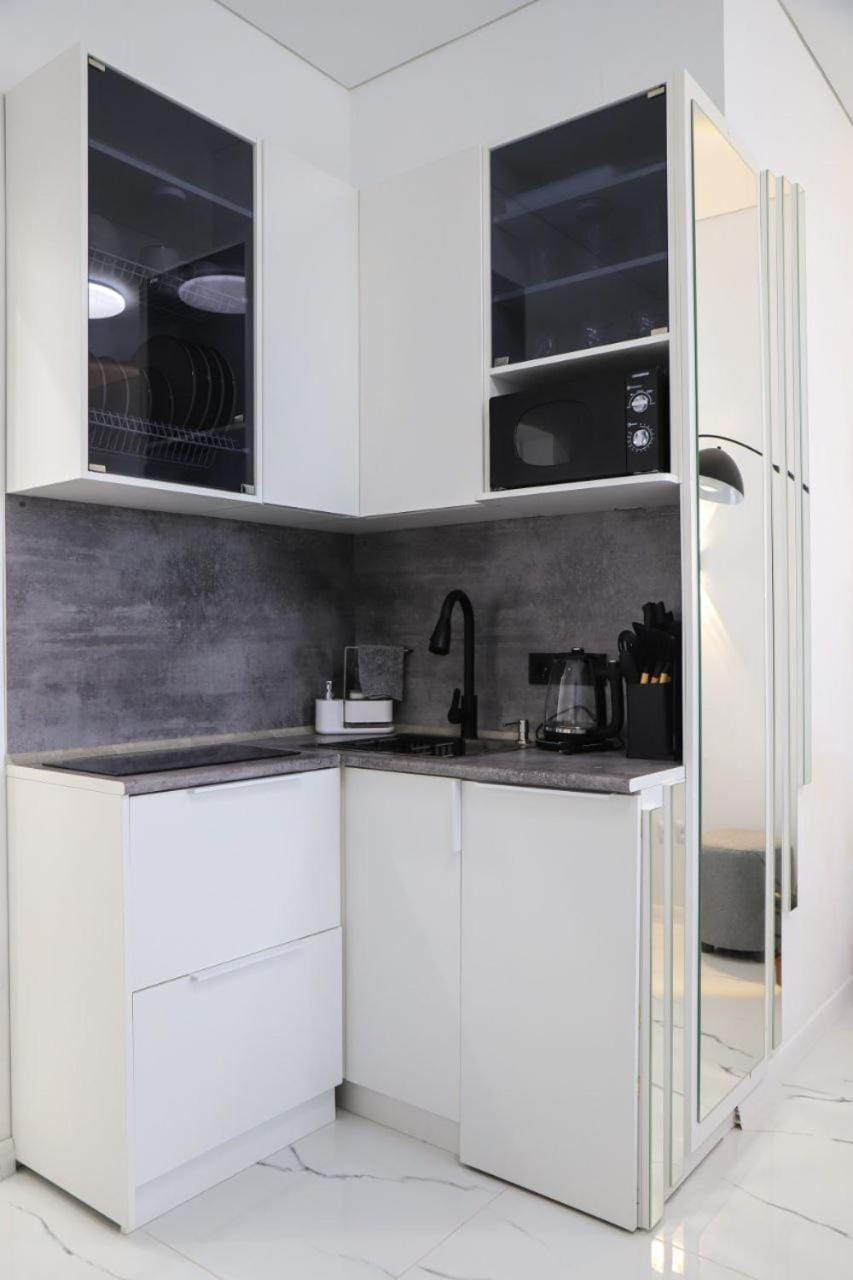 Coffee/tea facilities, Kitchen or kitchenette, minibar, stove