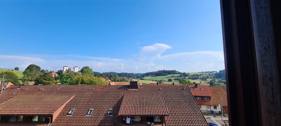 Doppelzimmer Bergblick mit 2 Einzelbetten - Pension Hauber House in Baden-Württemberg