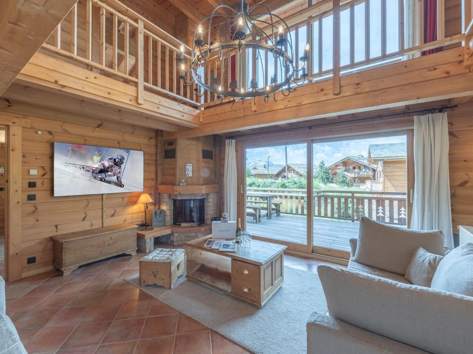 Chalet 178m2 Alpe d'Huez pieds des pistes avec terrasse - FR-1-645-77 Chalet in Huez