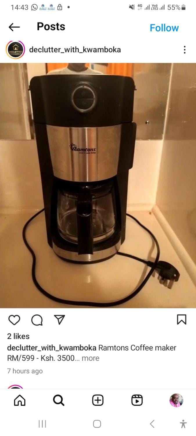 Coffee/tea facilities