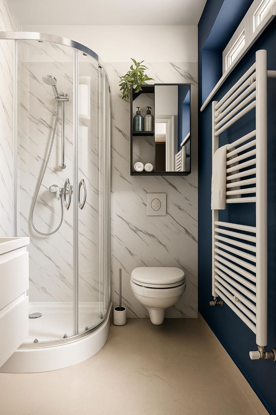 Shower, Toilet, Bathroom, towels