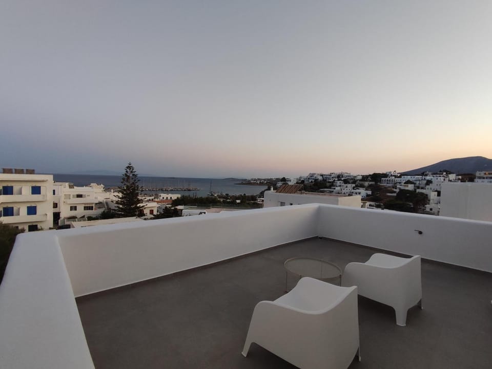 View (from property/room), Balcony/Terrace, Sea view, Sunset