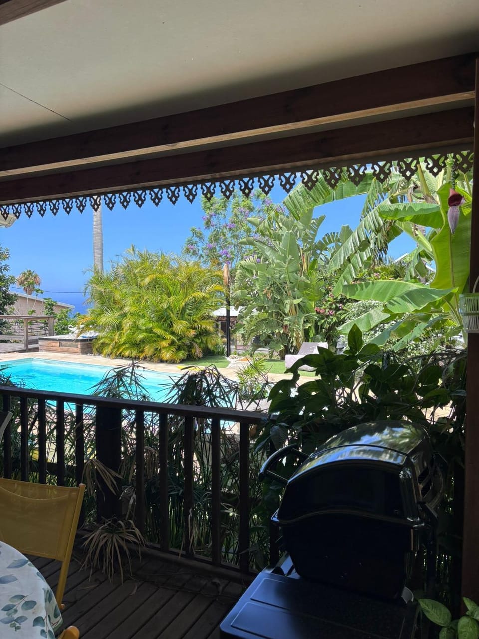 Gîte Allamanda 45m2, 2 à 4 Personnes, piscine et jardin tropical Apartment in Saint-Leu