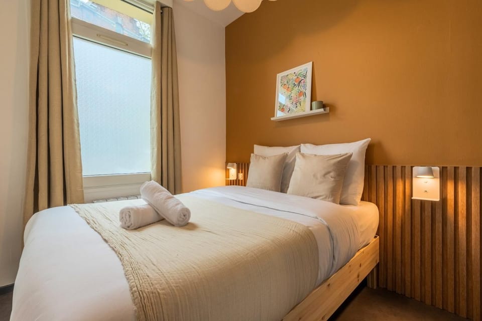 Flat near Parc Barbieux with terrace Apartment in Villeneuve-d'Ascq