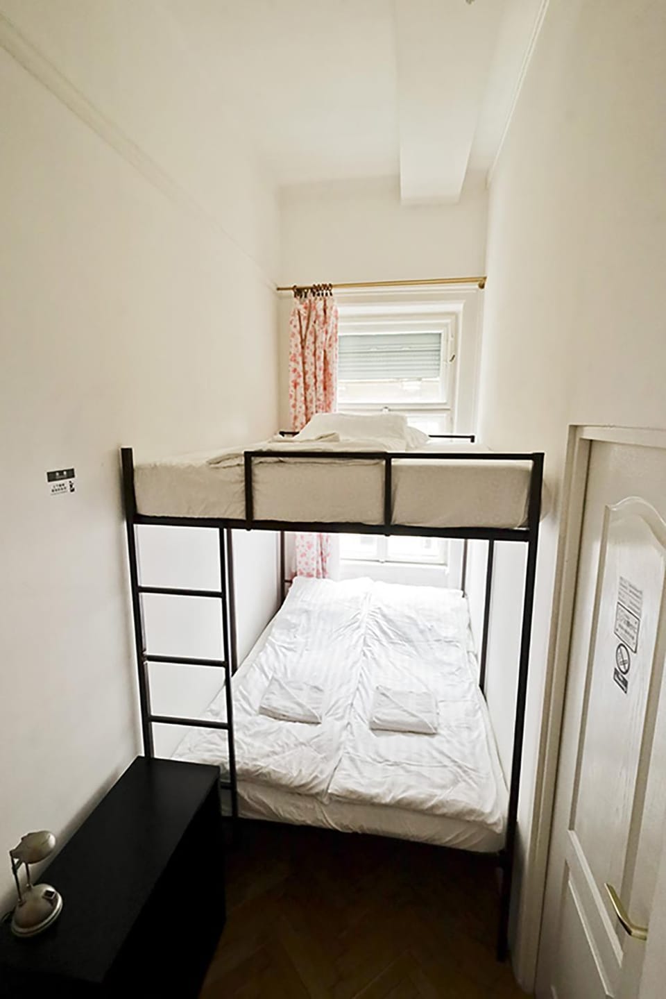 Photo of the whole room, Bedroom, bunk bed, towels, wardrobe